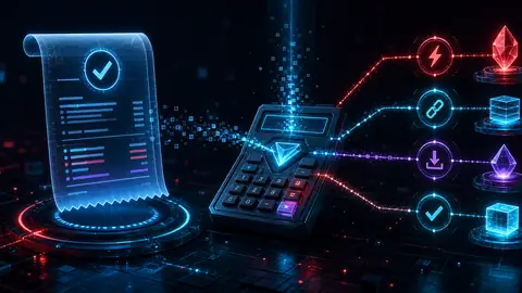 کیلکولیشن گائیڈ: TRON لین دین کی رسیدیں — WikiTron