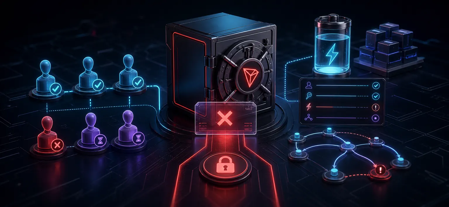 Troubleshooting: business TRON wallets — WikiTron