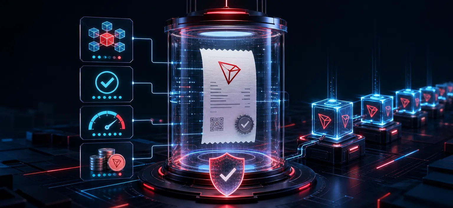 Security guide: TRON transaction receipts — WikiTron