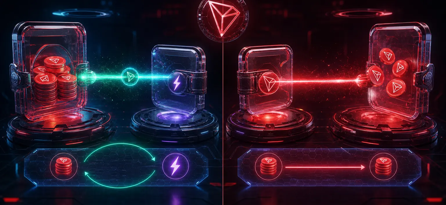 Comparison: resource delegation — WikiTron