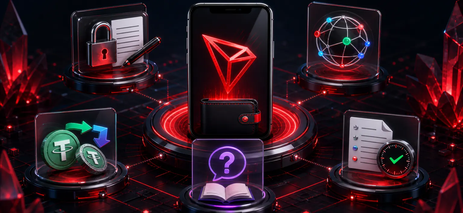 अक्सर पूछे जाने वाले प्रश्न: TRON पर ट्रस्ट वॉलेट — WikiTron