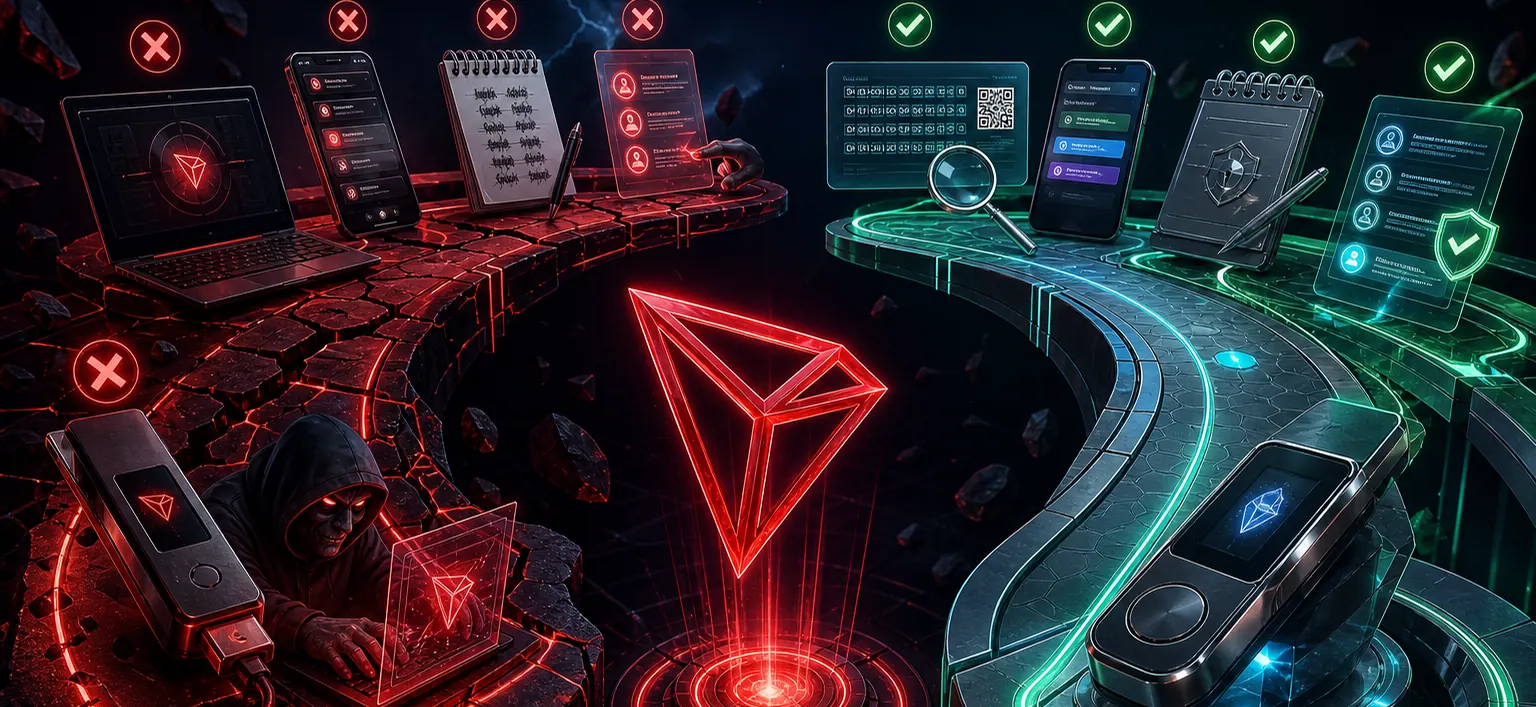 Common mistakes: Ledger with TRON — WikiTron
