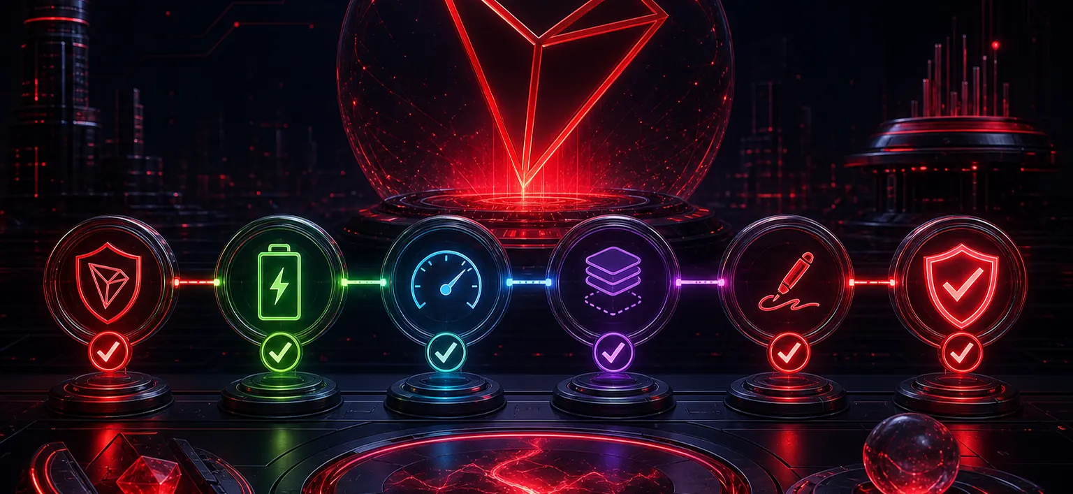 Danh sách kiểm tra: Năng lượng TRON — WikiTron